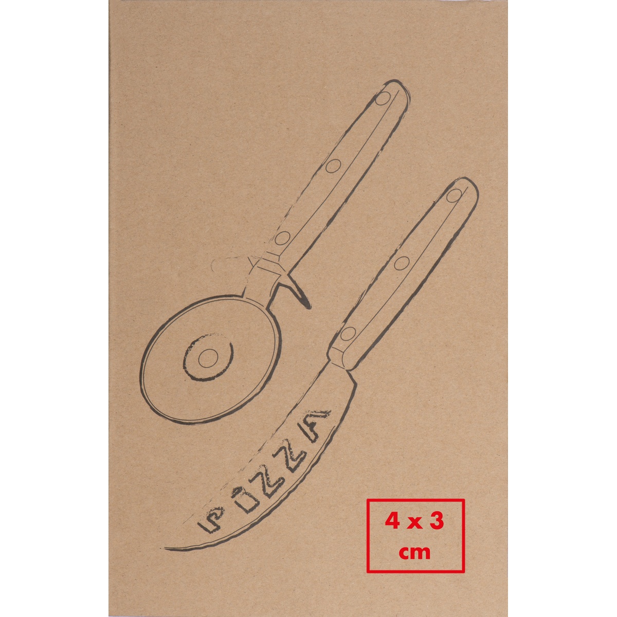 Auf dem Einband (4 x 3 cm)