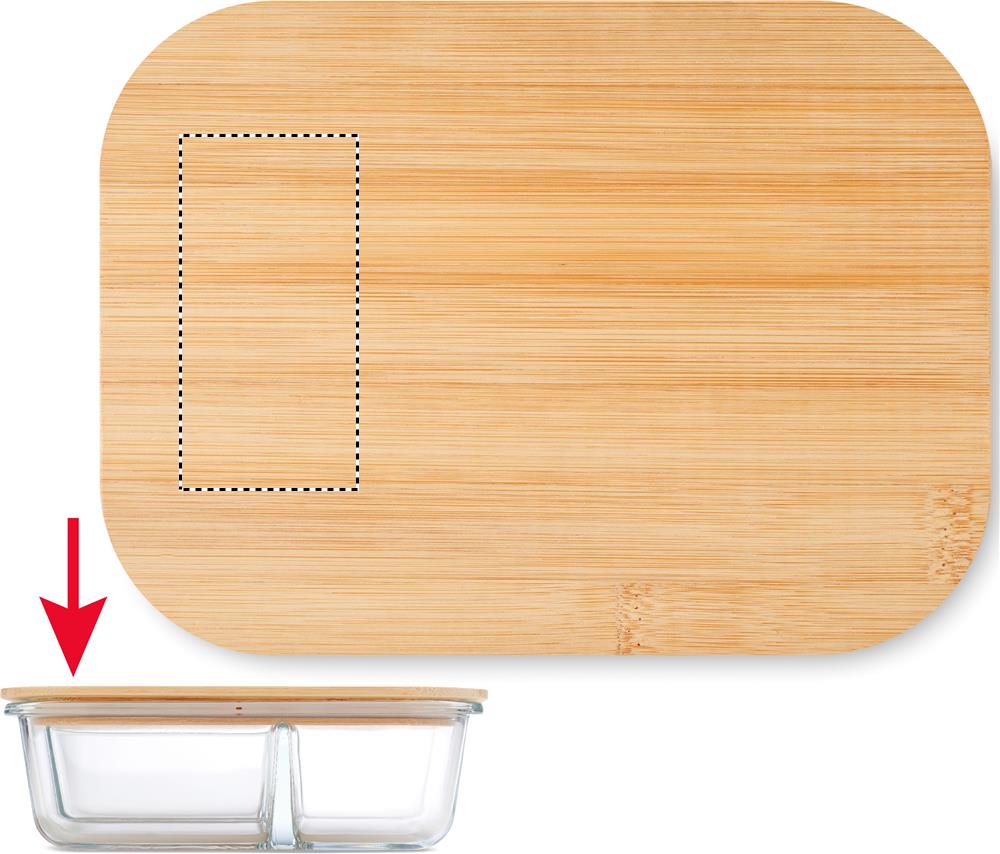 Deckel links (8 x 4 cm)