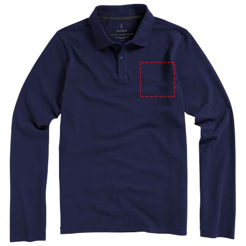 linke Brust (12 x 12 cm)