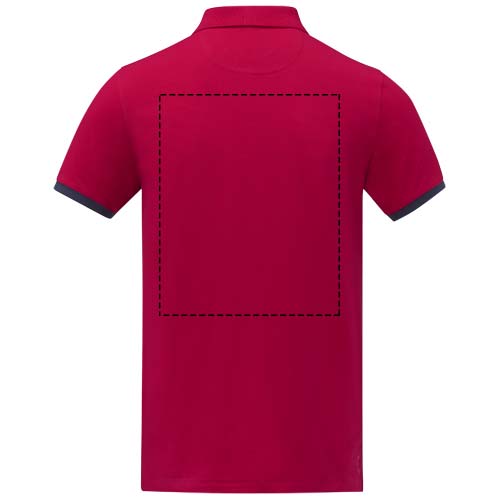 Großflächig auf die Rückseite (31 x 38 cm)