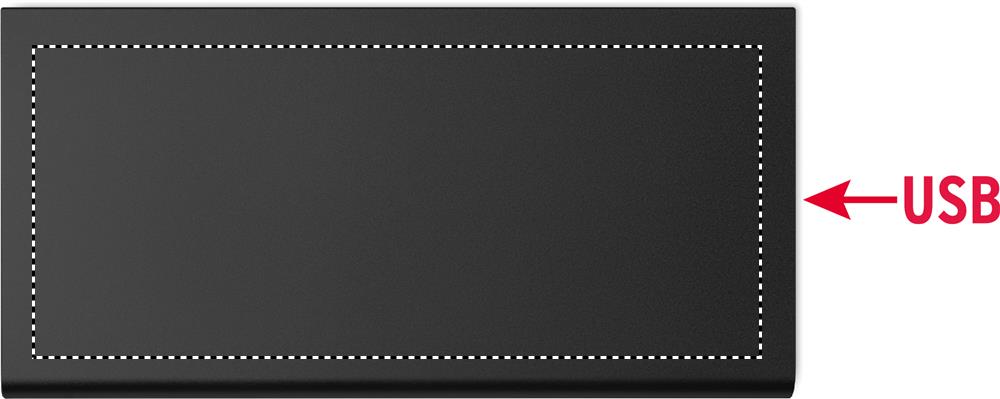 Oberseite (6 x 14 cm)