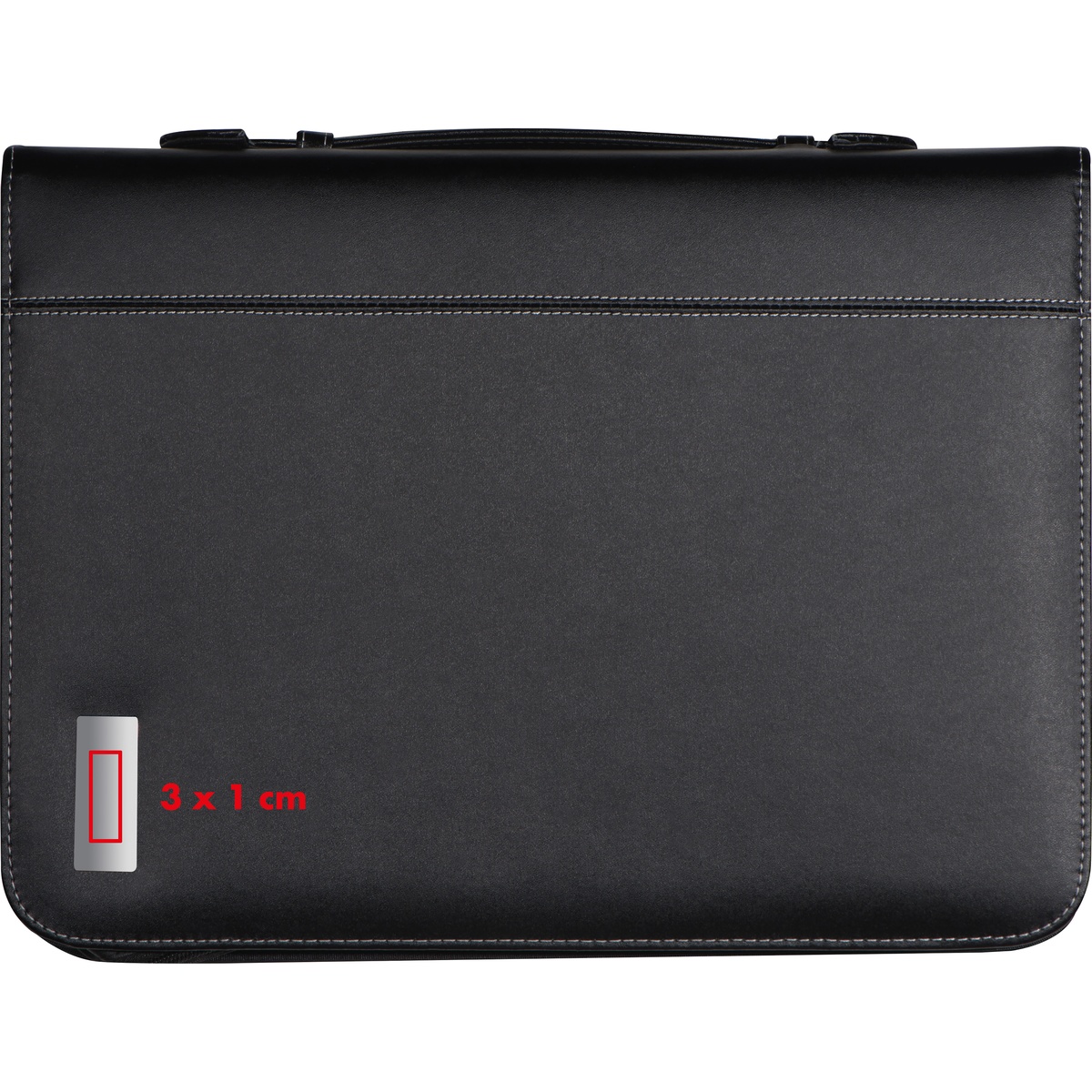 Auf dem Metallplättchen (3 x 1 cm)