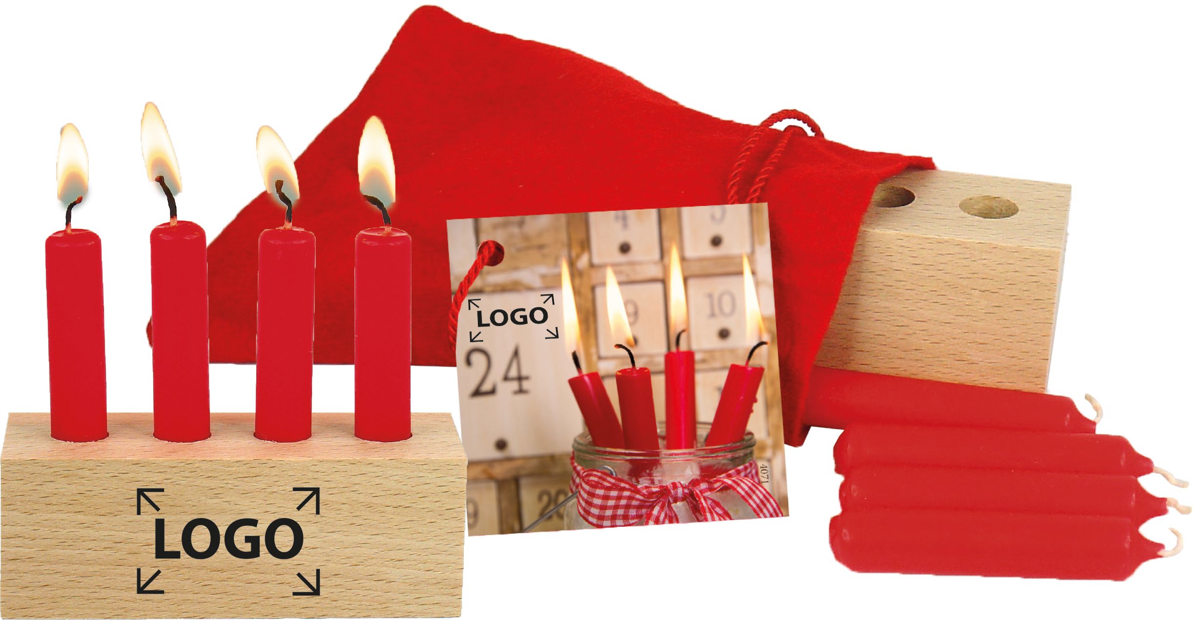 auf die Karte (7,0 x 7,0 cm)