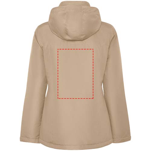 Großflächig auf die Rückseite (20 x 28 cm )