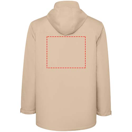 Großflächig auf die Rückseite (28 x 23 cm )