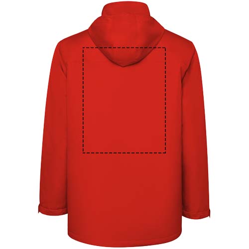 Großflächig auf die Rückseite (22 x 28 cm )