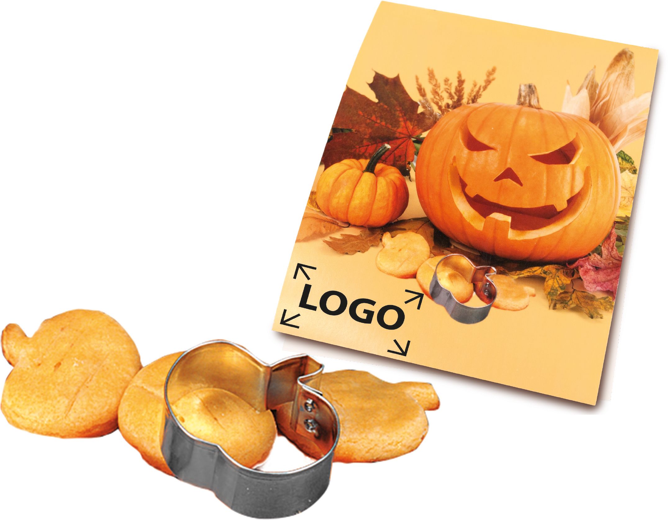 auf die Karte (21,0 x 7,8 cm)