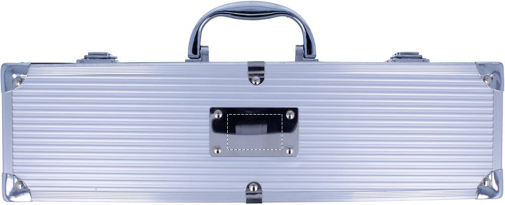 Metallplatte (2,5 x 4 cm)