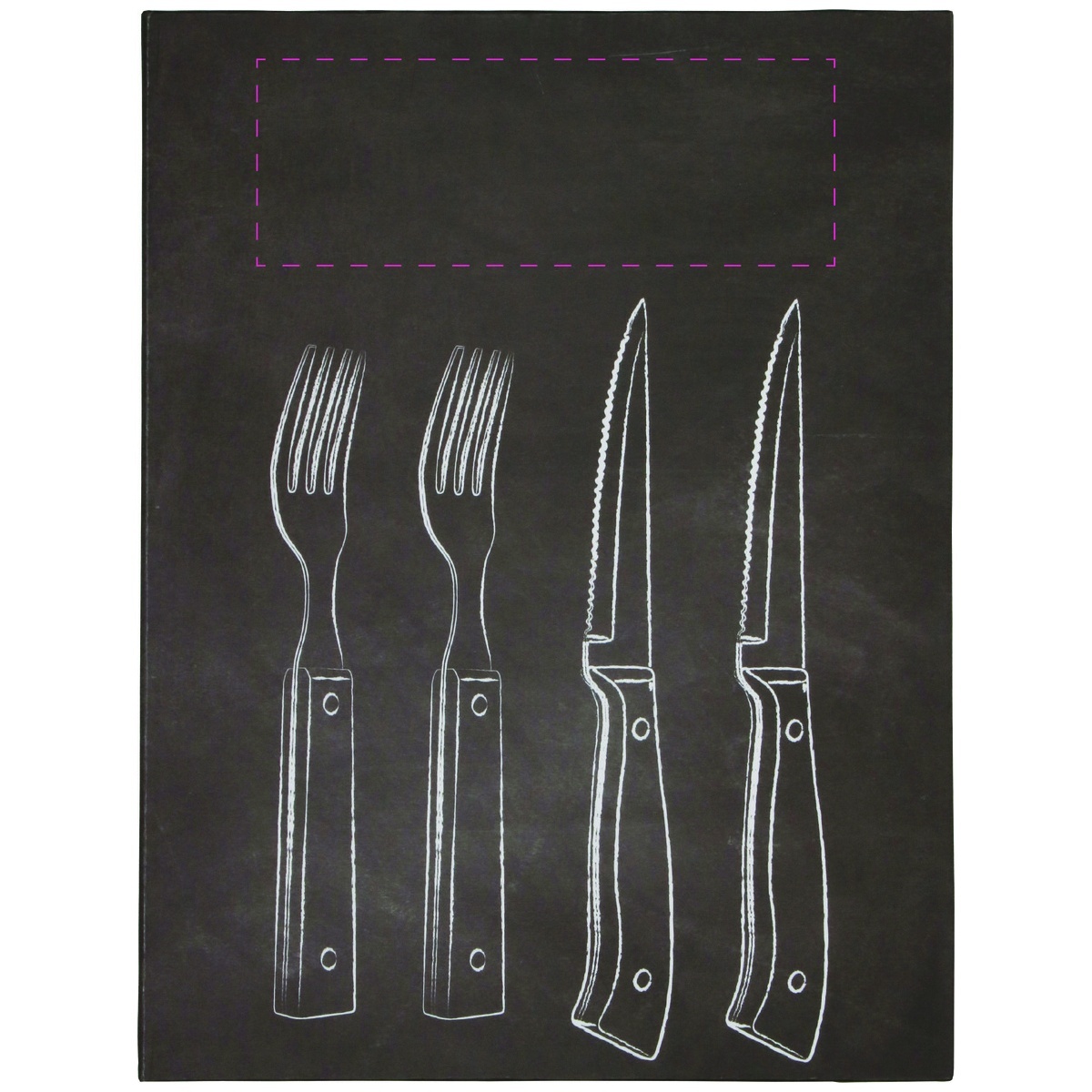 auf Verpackung oben (50 x 140 mm)