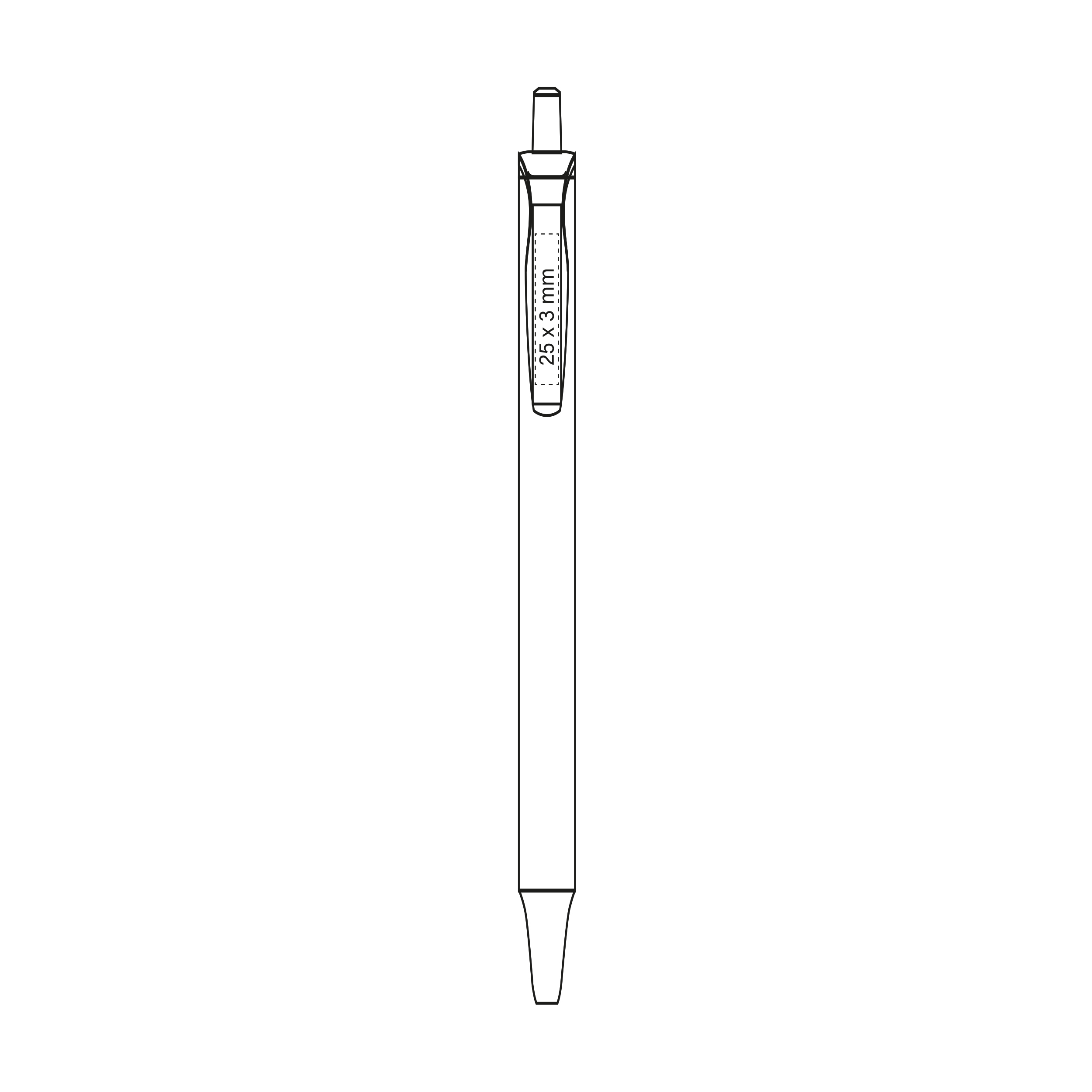 Clip Clip (0,3 x 2,5 cm)