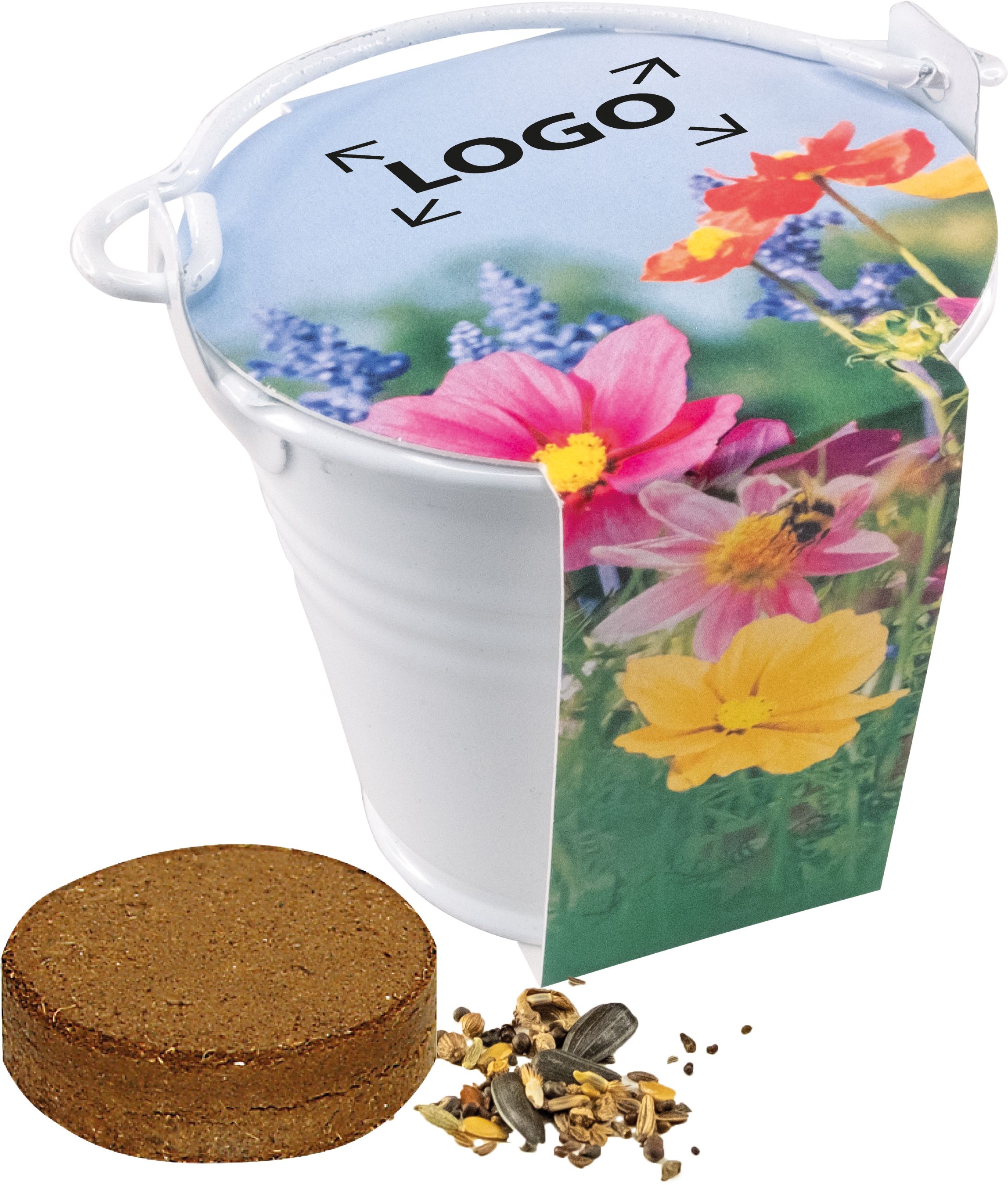 auf die Banderole (24,0 x 6,0 cm)