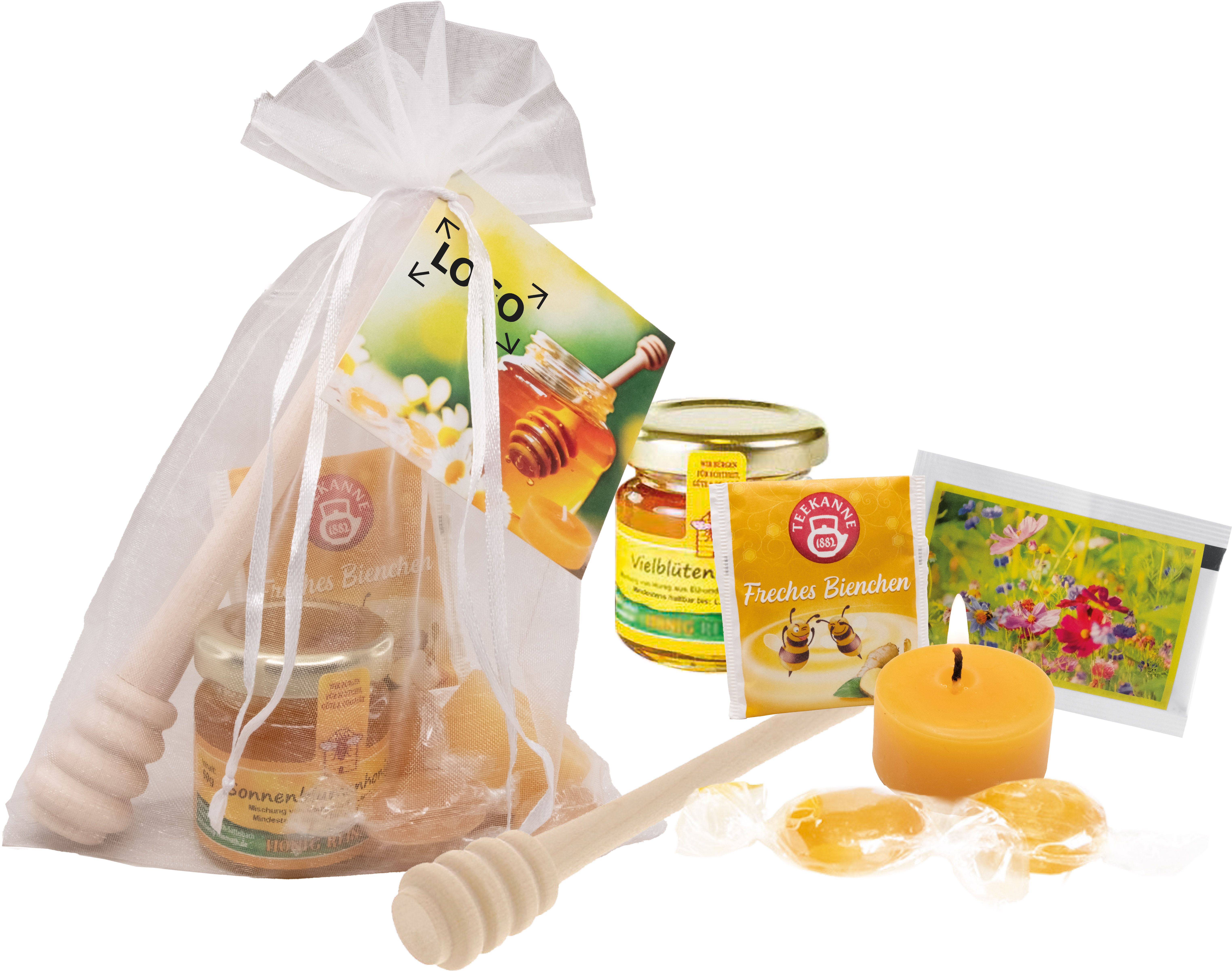 auf die Karte (7,0 x 7,0 cm)