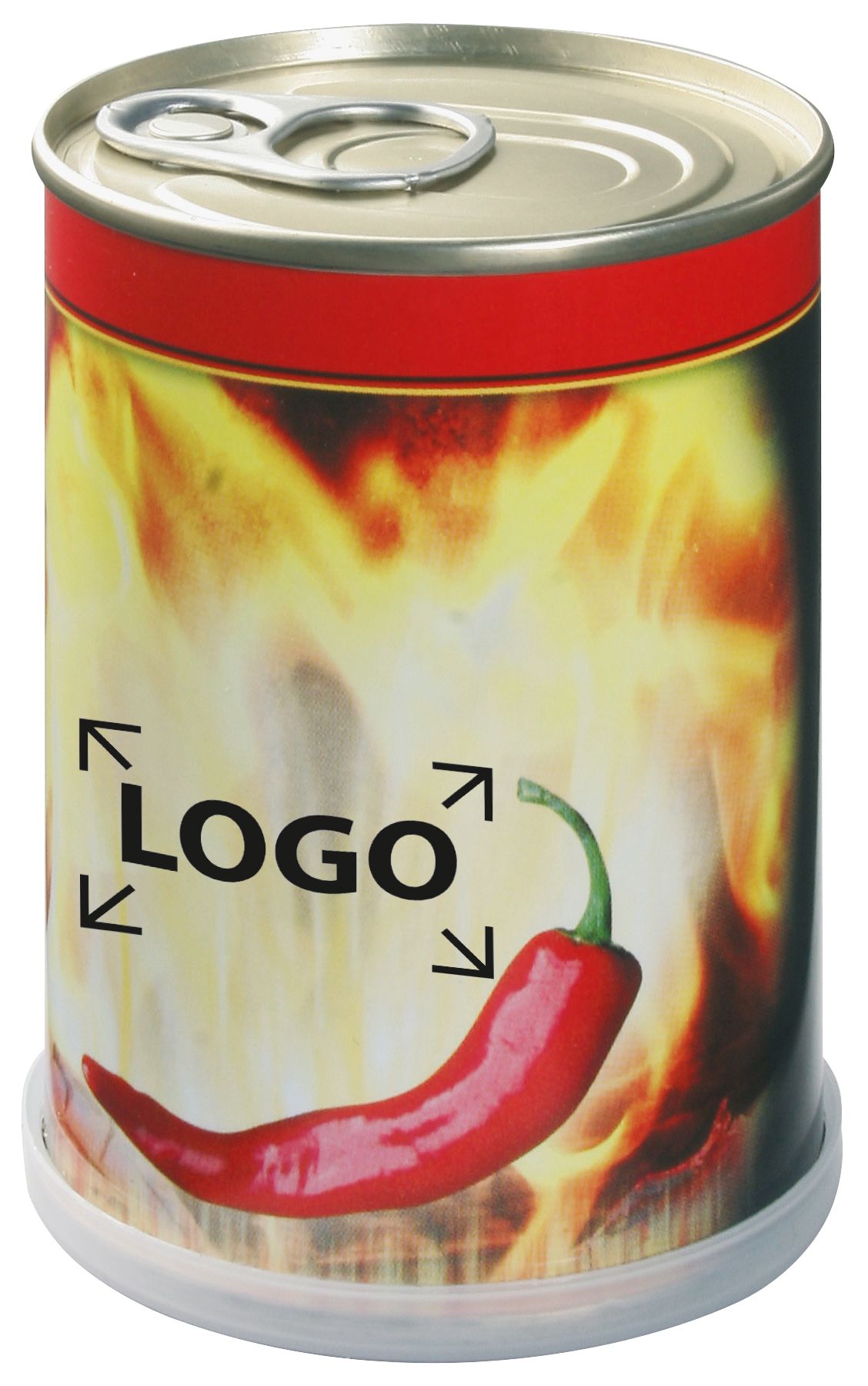 auf die Dose (2,5 x 3,0 cm)