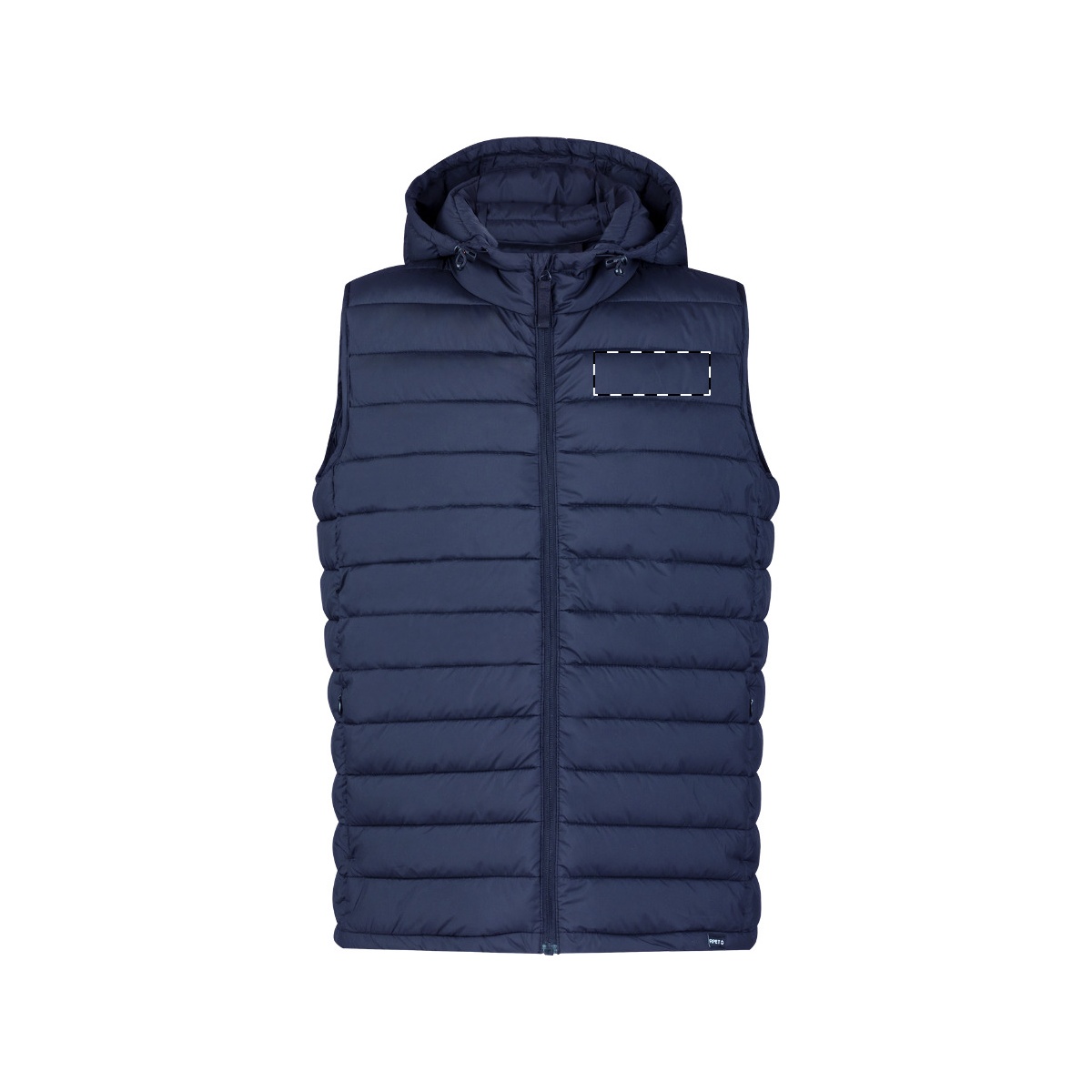 Linke Brust (15 x 4 cm)