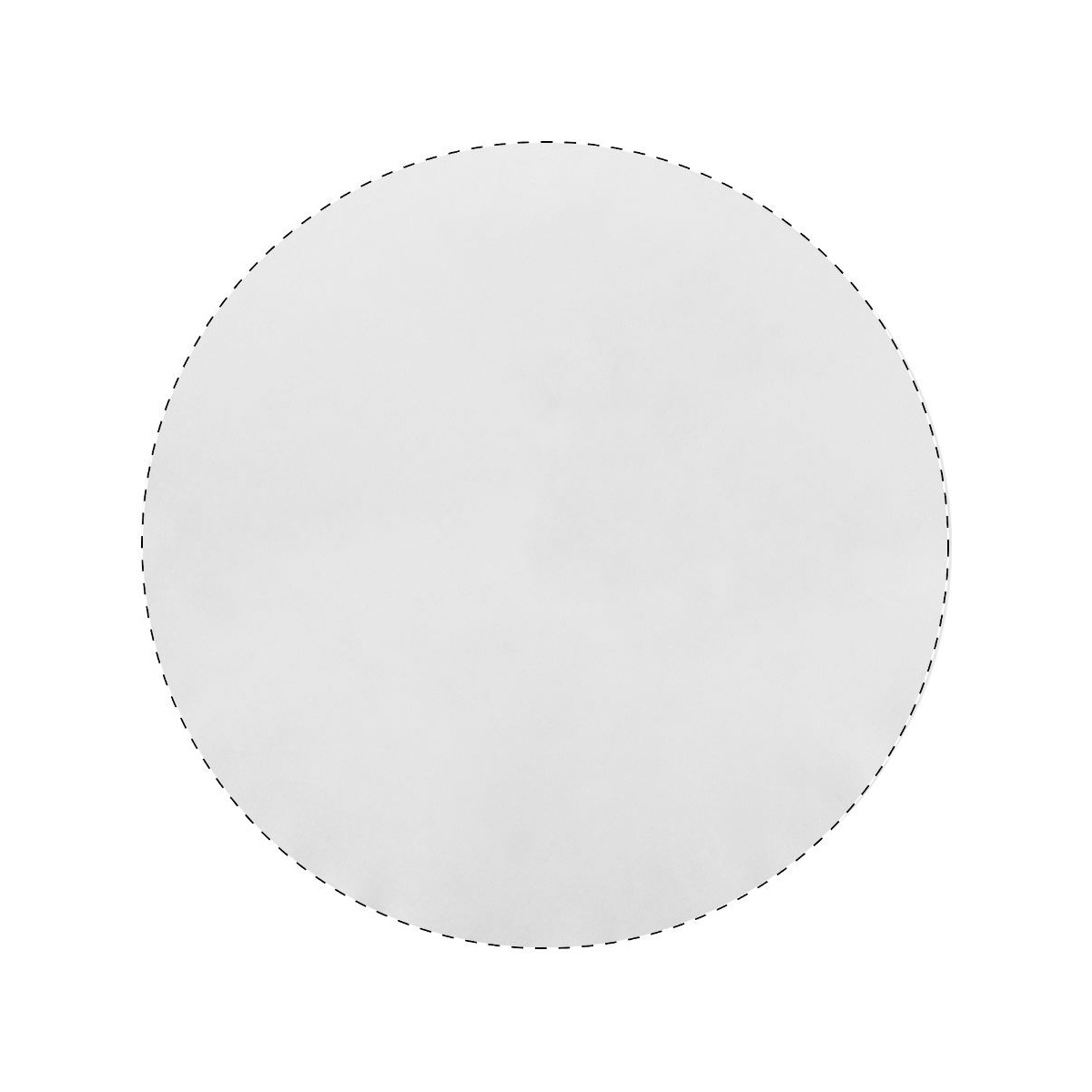 Komplette Oberfläche (Ø 13 cm)