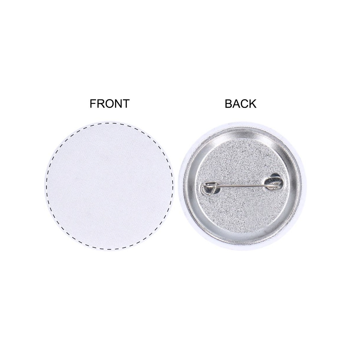 Komplette Oberfläche (Ø 44 mm)