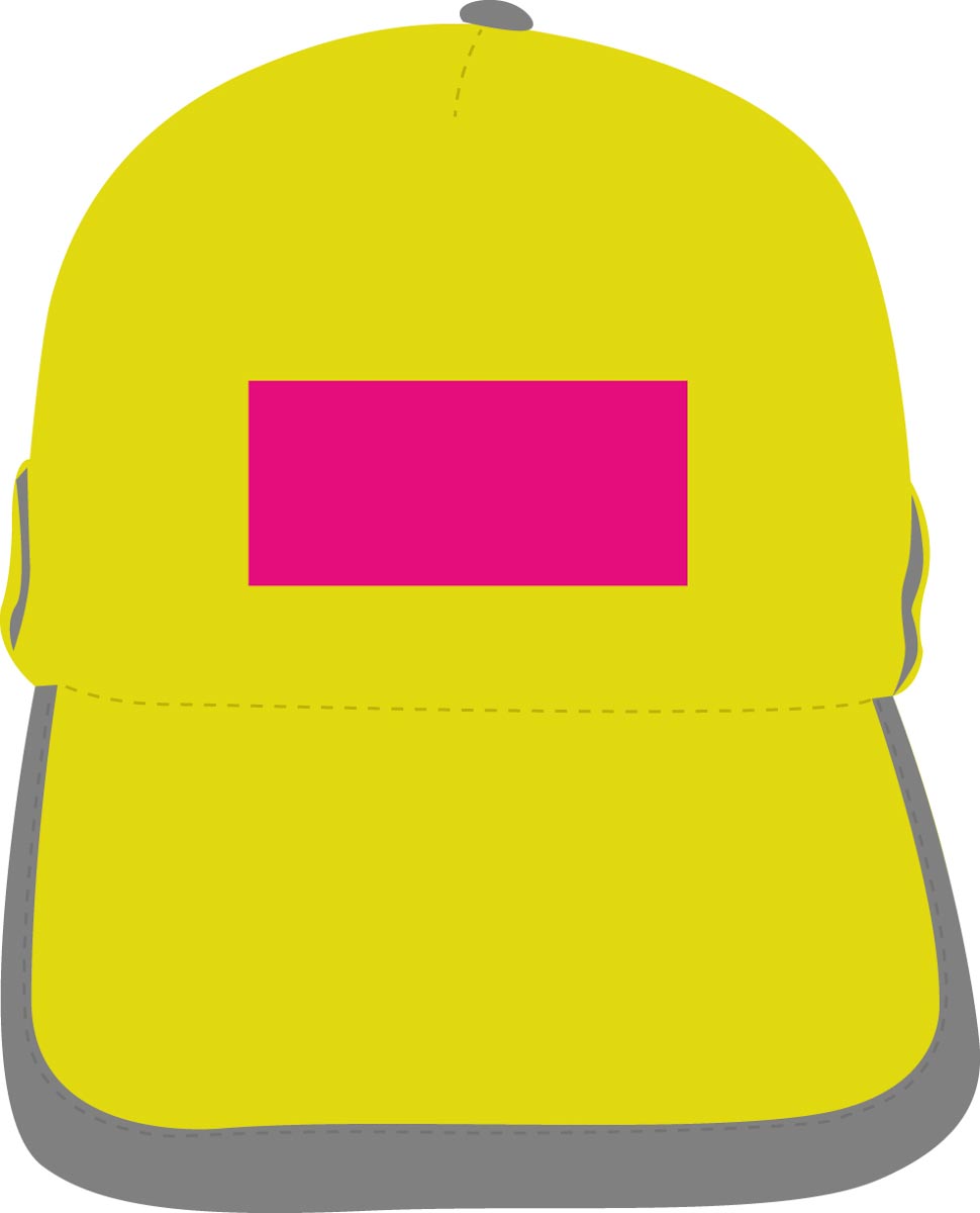 auf Stirn (7,5x3,5 cm)