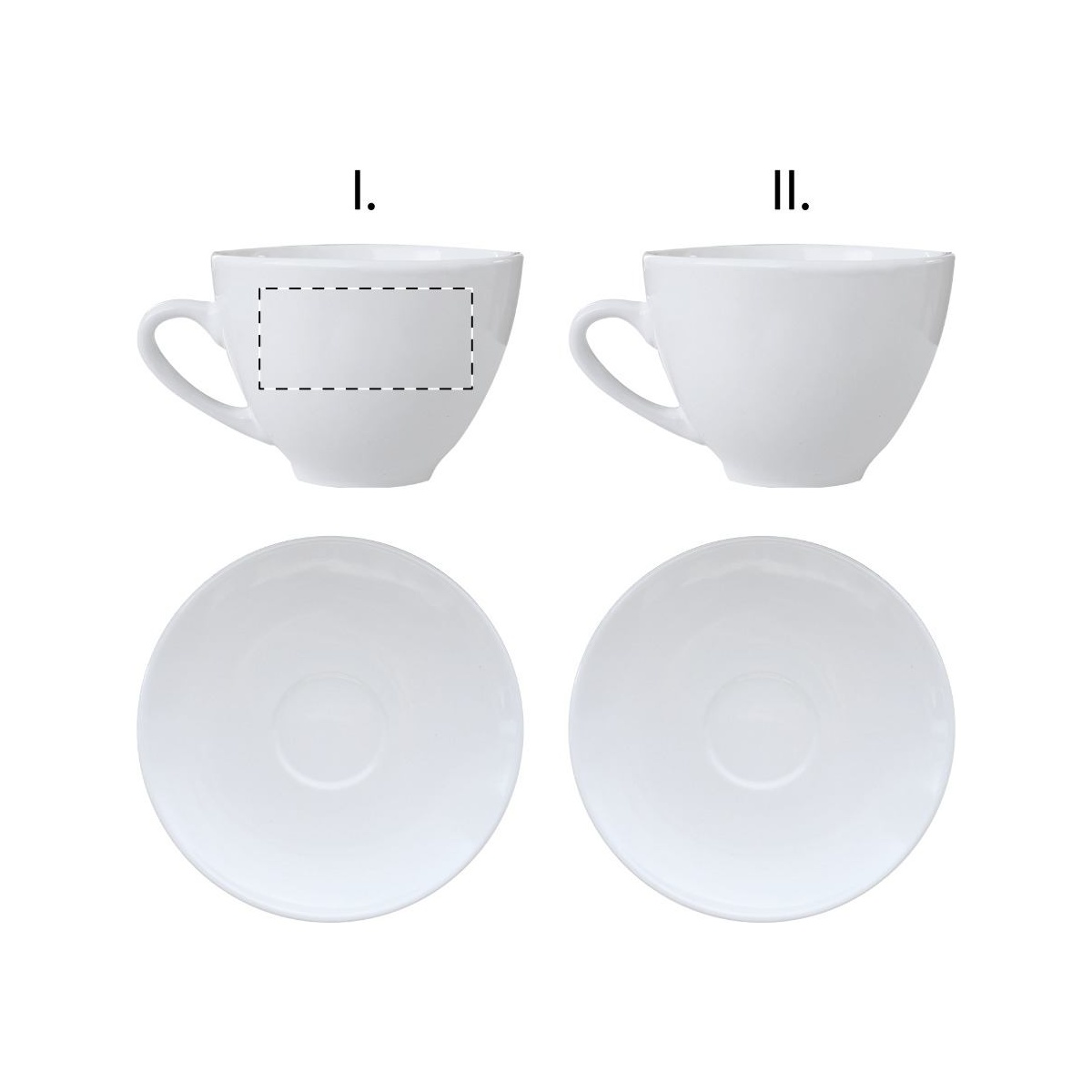 Tasse 1 - für Linkshänder (5 x 2,5 cm)