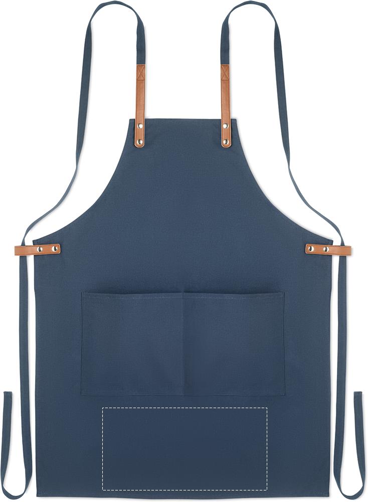 Vorderseite unten Tasche (19 x 38 cm)