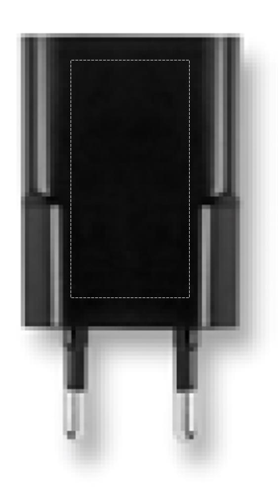 Ladegerät (4 x 2 cm)