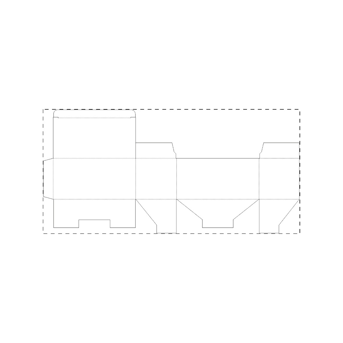 Maßgefertigter Wellpappkarton (413 x 199 mm)