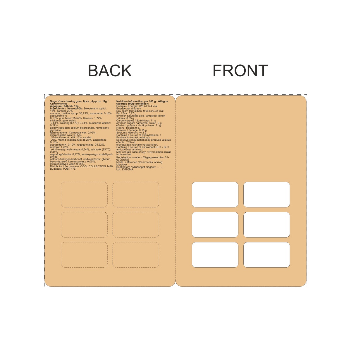 Komplette Oberfläche (137 x 100 mm)