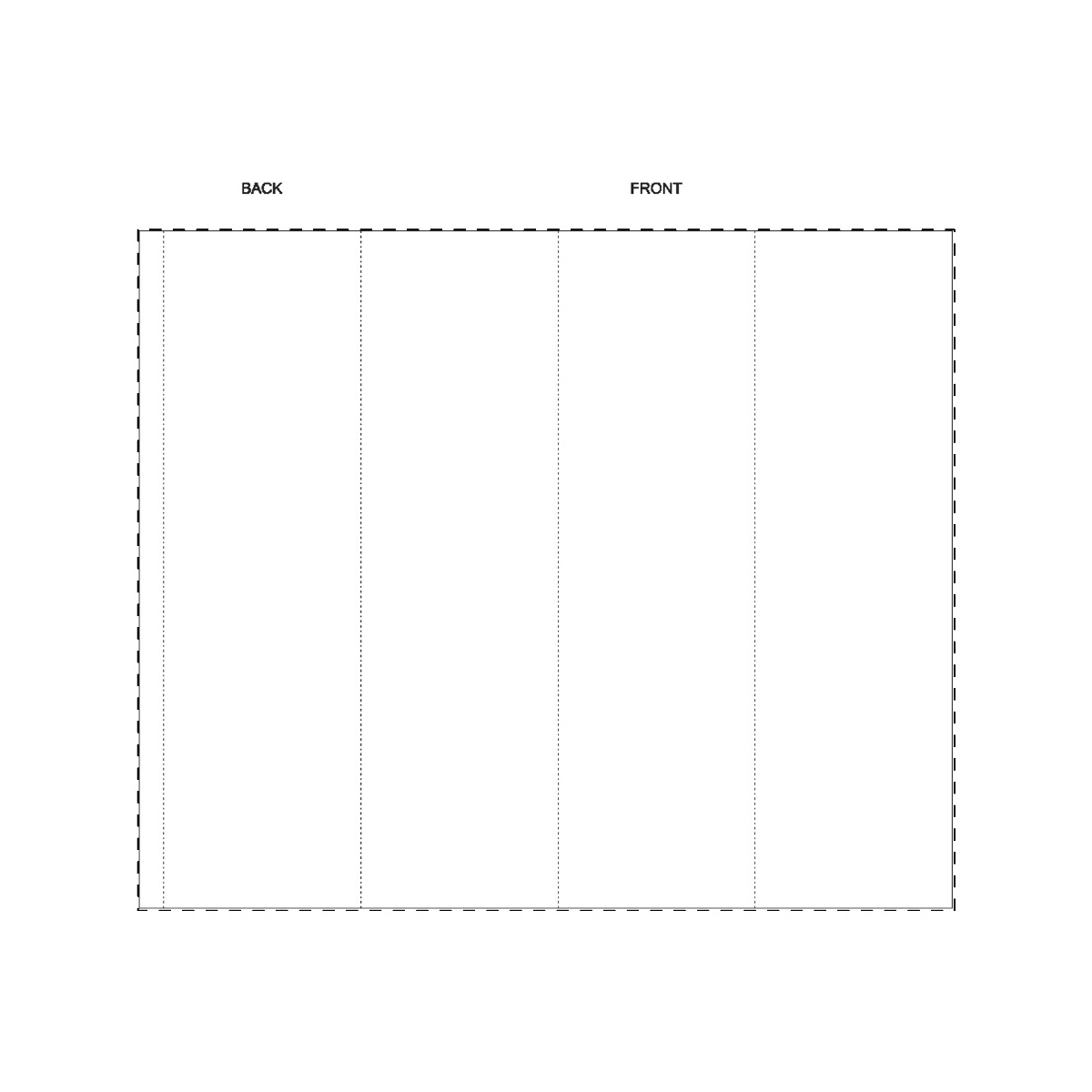 Maßgefertigte Papierbanderole (330 x 275 mm)