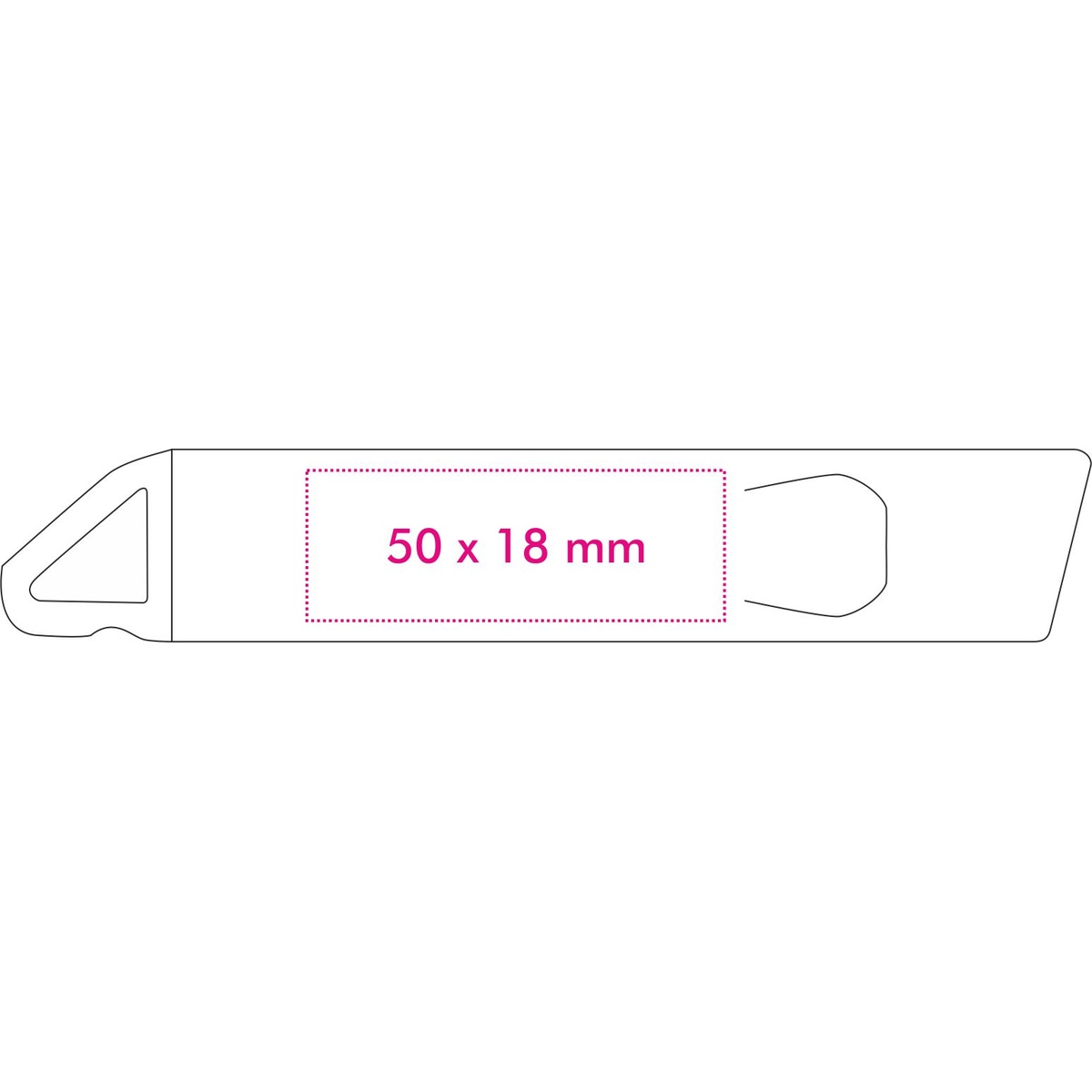 Rückseite (5 x 1,8 cm)