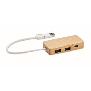 HUBBAM 3 Port USB Hub