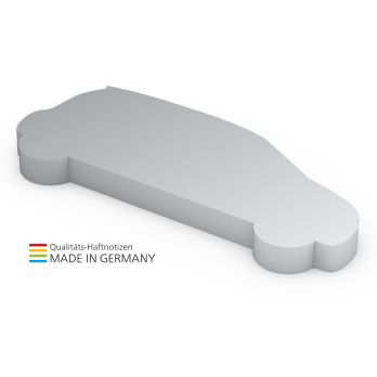 Form aus 125 x 72 mm