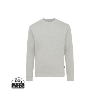 Iqoniq Denali ungefärbt. Rundhals-Sweater aus recycelter BW