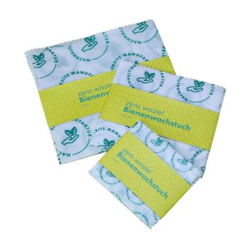 Mappe Bienenwachstuch M