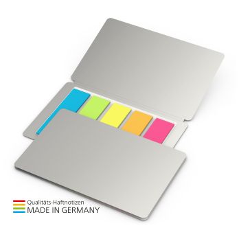 Multi-Card Papiermarker green+blue  inkl. 4C-Druck