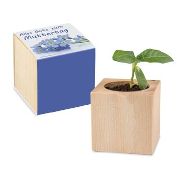 Pflanz-Holz - Standardmotiv - Muttertag, 2 Seiten gelasert