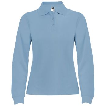 Estrella Langarm Poloshirt für Damen