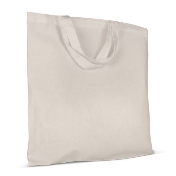 Umhängetasche aus Baumwolle OEKO-TEX® 140g/m² 38x42cm kurze Henkel