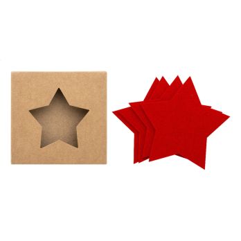 Vagnes Weihnachtsuntersetzer-Set RPET