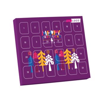 XS Adventskalender, Tannenbaum bunt