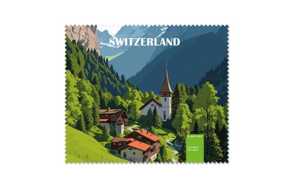 POLYCLEAN rPET Brillenputztuch 18x15 cm