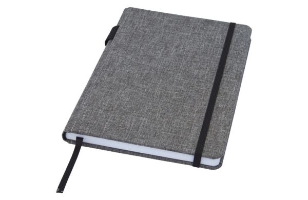 Orin A5 Notizbuch aus RPET - heather grau 