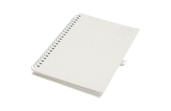 Dairy Dream A5 Spiral Notizbuch aus recyceltem Milchkarton - offwhite 
