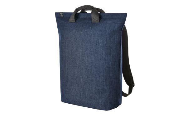 HALFAR/Laptop-Rucksack EUROPE blau meliert
