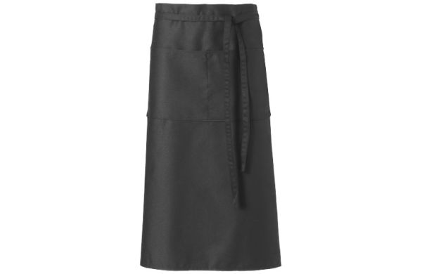 Skyla 240 g/m² Schürze - schwarz 