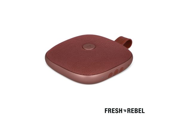 1RB5100  Fresh n Rebel Rockbox Bold Xs splashproof TWS speaker 4W, hellrot