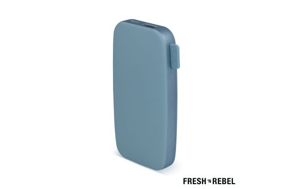 2PB6100  Fresh n Rebel Powerbank 6.000mAh USB-C, pastellblau