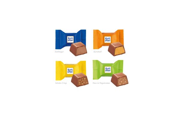 Adventskalender Haus Mit Ritter Sport Schokowürfel