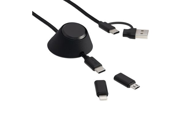 6-in-1 Ladekabel inkl. Kabelhalter REEVES-CONVERTICS DESKTOP