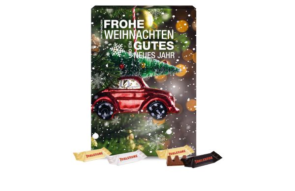 Adventskalender mit TOBLERONE