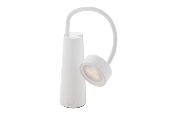 Akku-Taschenlampe Miflux, weiß