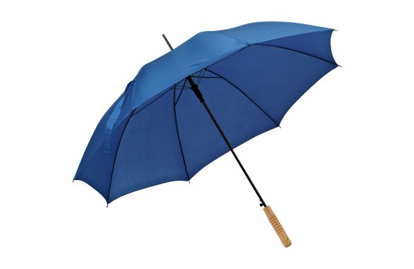 Automatikstockschirm aus Polyester - blau